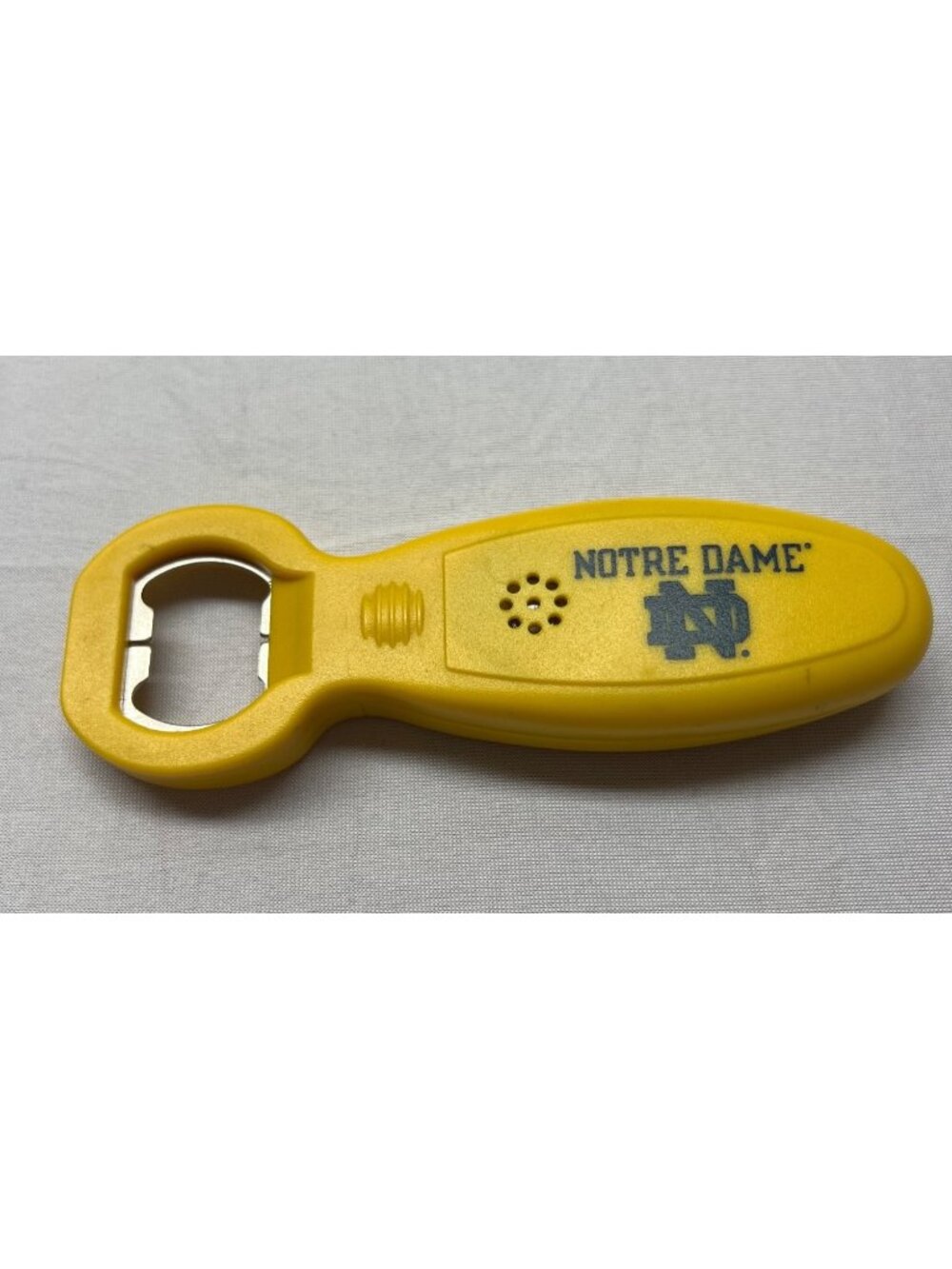 Notre Dame Bottle Opener Musical Fight Song Football Basketball New Battery